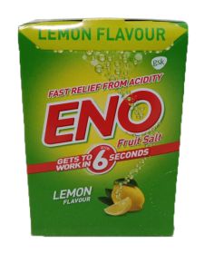 Eno Fruit Salt - Lemon Flavor, 5 g | Pack of 30